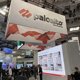 Stand von Palo Alto Networks bei einem Event