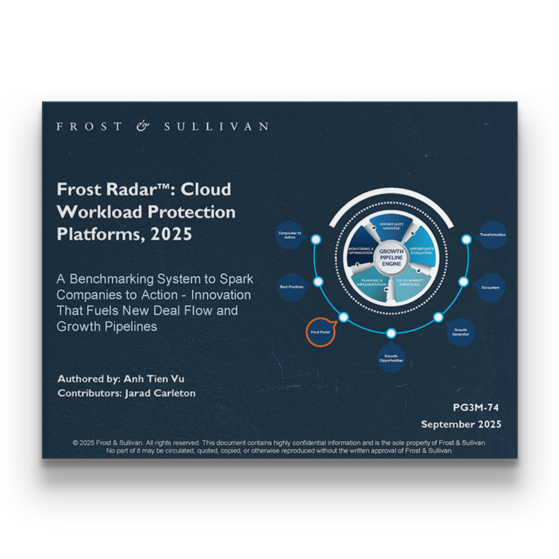Frost Radar<sup>&trade;</sup> 2025 für Plattformen zum Schutz von Cloud-Workloads