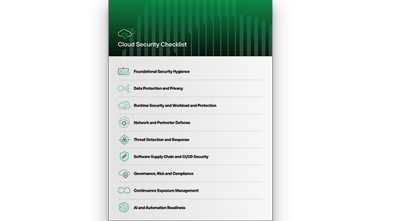 Die Sicherheitscheckliste für Cloud-Verteidiger
