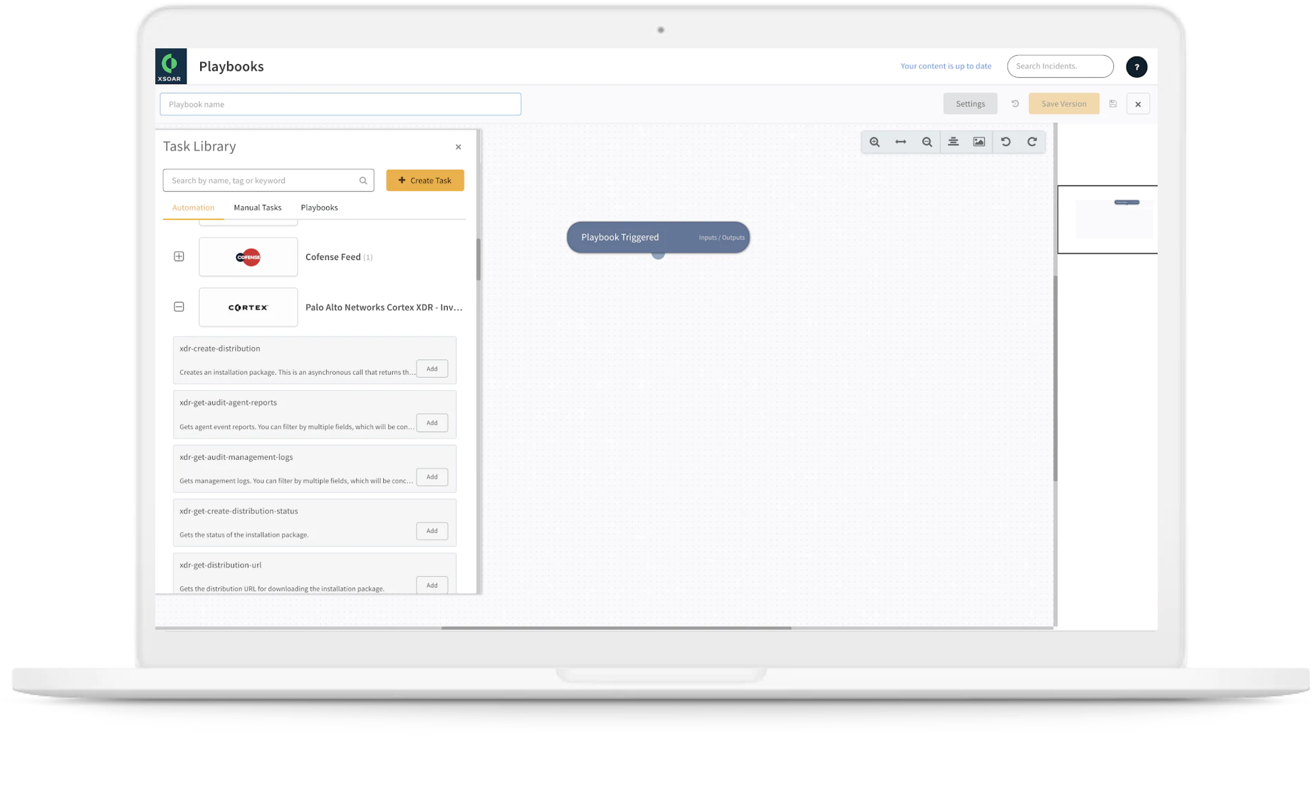 Playbook-Erstellung ohne Code