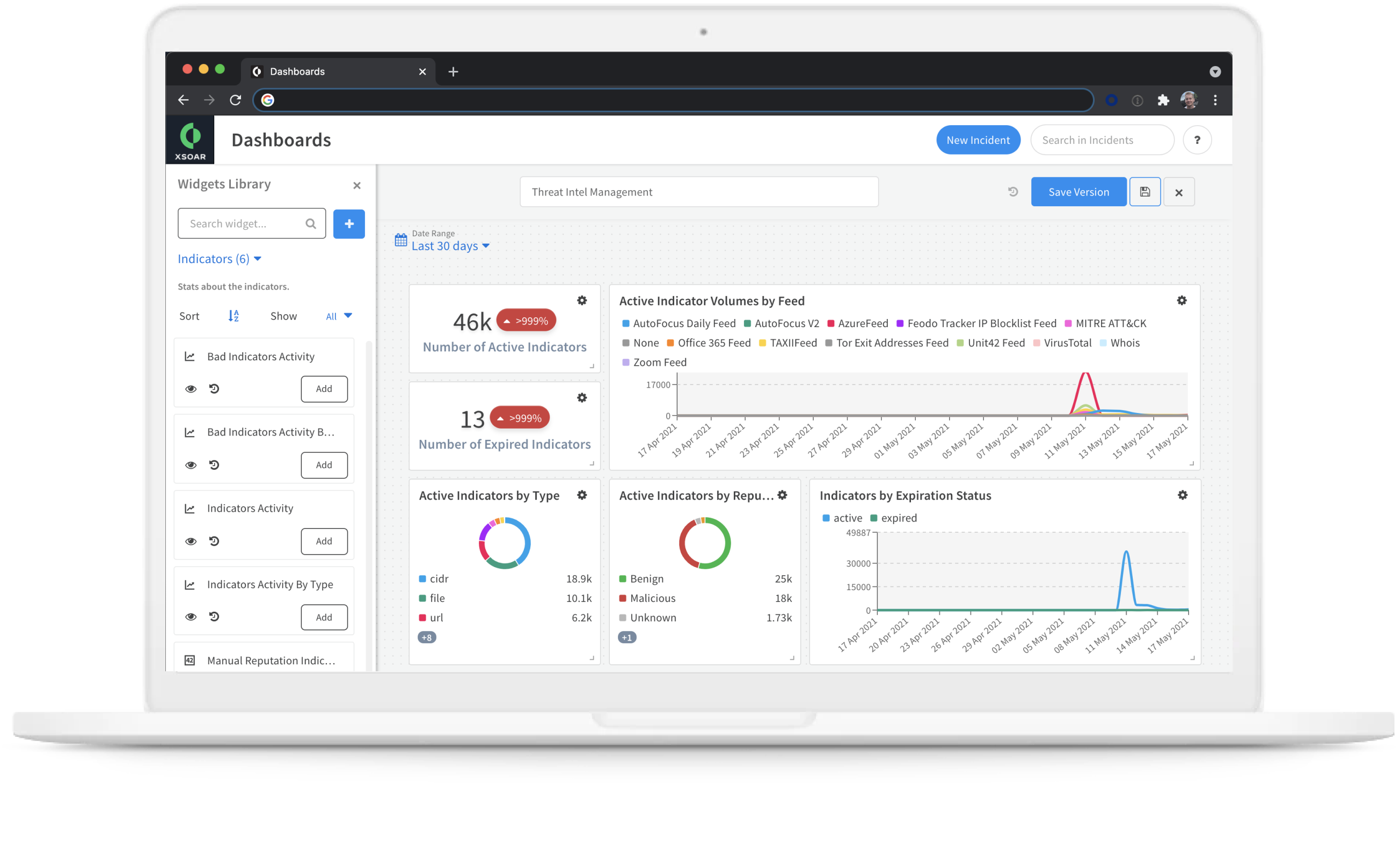 Alle Bedrohungsinformationen zentralisieren und verwalten