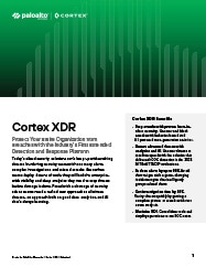 Datenblatt zu Cortex XDR