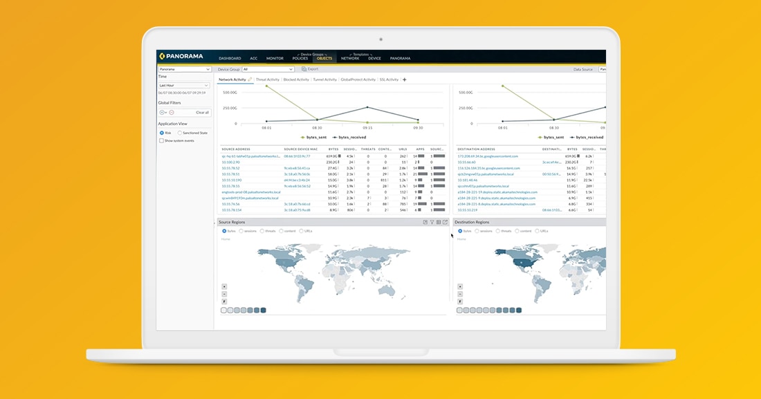 Durchsetzung konsistenter Sicherheit für SDNs und Virtual Machines