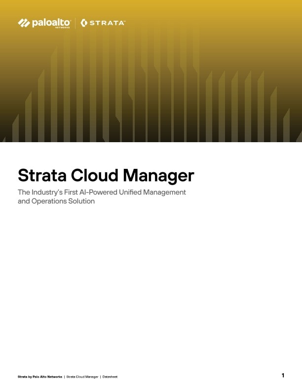 Laden Sie die Lösungsübersicht zu Strata Cloud Manager herunter